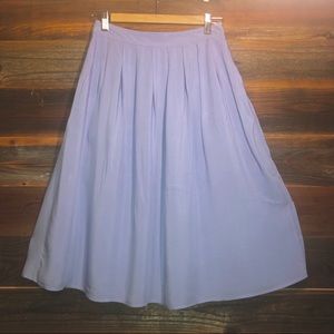 Forever21 Contemporary line periwinkle/blue Skirt